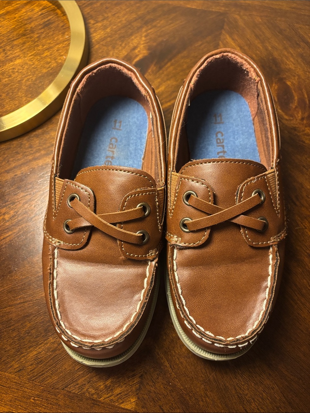 Carter’s Kids Brown Boat Shoes, size 11